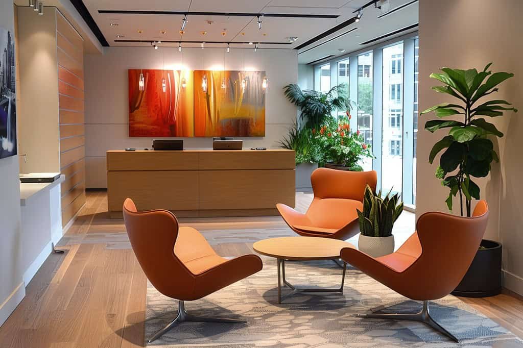 Make Your Office Reception Area More Charming with Modern Design Trends