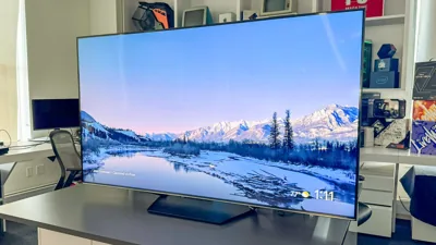 The 65-inch TV is the perfect screen size for your home theater